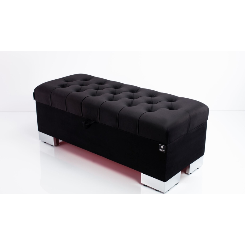 Tufted Storage Bench